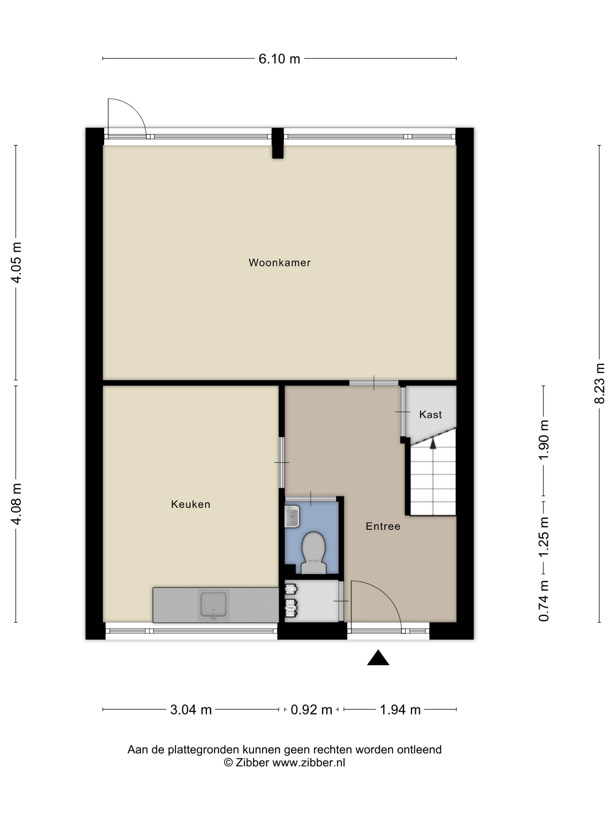 Oostkaap 6 - 8224 EJ - lelystad-plattegrond-1